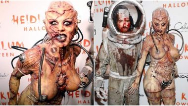 Heidi Klum's Alien-Cum-Zombie Halloween 2019 Costume Lives Up To Her Reputation of Queen! View Pics and Videos