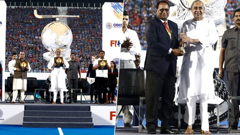 Men’s Hockey World Cup 2023 Venues Bhubaneswar and Rourkela announced by Hockey India and Odisha CM Naveen Patnaik During a Grand Celebration (See Photos)