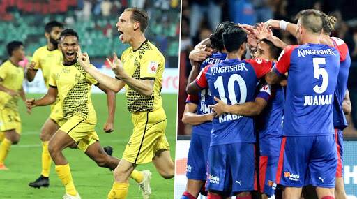 Hyderabad FC vs Bengaluru FC, ISL 2019-20 Live Streaming on Hotstar: Check Live Football Score, Watch Free Telecast of BFC vs HYD in Indian Super League 6 on TV and Online Hyderabad FC vs Bengaluru FC, ISL 2019-20 Live Streaming on Hotstar: Check Live Football Score, Watch Free Telecast of BFC vs HYD in Indian Super League 6 on TV and Online