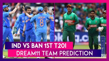 India Vs Bangladesh 1st T20I Dream11 Team Prediction: Tips To Pick Best Playing XI