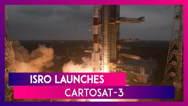 ISRO Successfully Launches PSLV-C47 Carrying Earth Imaging Satellite Cartosat-3 & 13 Nano-Satellites From Sriharikota