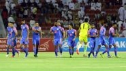 How to Watch India vs Oman, International Friendly 2021 Live Streaming Online in India? Get Free Live Telecast of Football Game Score Updates on TV