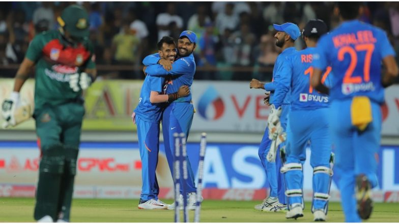 Live Cricket Streaming of India vs Bangladesh 3rd T20I 2019 Match on Hotstar, Gazi TV and DD Sports: Check Live Cricket Score Online, Watch Free Telecast of IND vs BAN on Star Sports