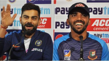 India vs Bangladesh Head-to-Head Record: Ahead of Historic Day-Night Test 2019, Here’re Match Results of Last 5 IND vs BAN Test Encounters