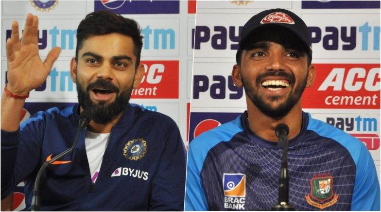 India vs Bangladesh Head-to-Head Record Ahead of Historic Day-Night Test 2019