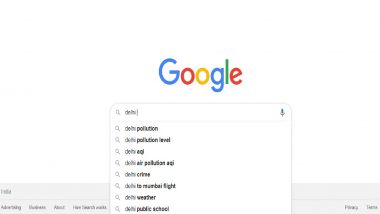 Searches For 'Delhi Pollution Reason' Spike on Google as Air Quality Touches Dangerous Level, India Top Country Searching 'Pollution' on Search Engine