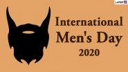 Happy International Men&rsquo;s Day 2020 Greetings for Husband, Boyfriend or Fiance: WhatsApp Stickers, GIF Images, Wishes, Facebook Photos, SMS and Quotes to Send Happy Men&rsquo;s Day Messages