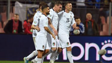 Italy vs Armenia, UEFA EURO Qualifiers 2020 Live Streaming Online & Match Time in IST: How to Get Live Telecast of ITA vs ARM on TV & Football Score Updates in India