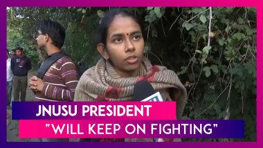 JNU Protest: Will Keep On Fighting Till We Achieve Fee Hike Rollback Says JNUSU President