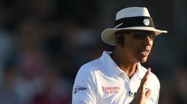 Umpire Joel Wilson Trolled for Wrongly Adjudging Imrul Kayes Out on Ishant Sharma’s Delivery 