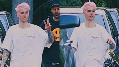 Justin Bieber Gets A Hair Makeover; Turns His Brown Locks Pink Like Cotton Candy! View Pics