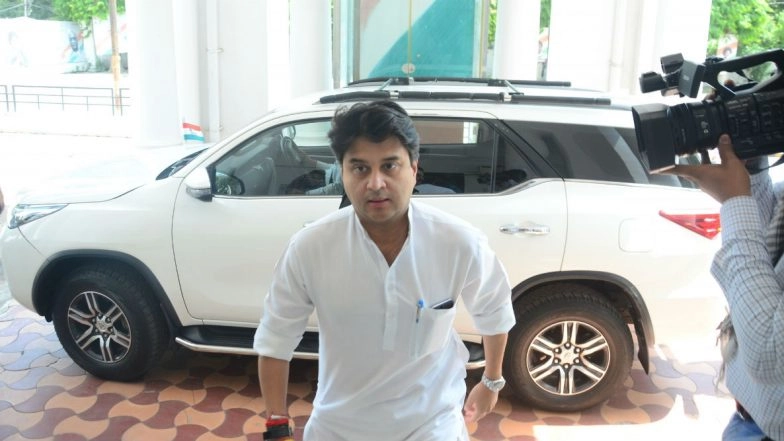 Jyotiraditya Scindia Thanks BJP Leaders for Welcoming Him in 'Their Family', Says 'Overwelmed With Response'