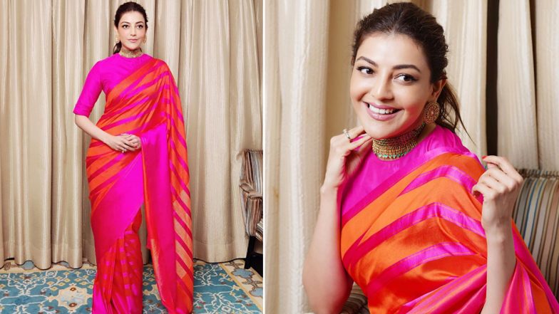 Yo or Hell No? Kajal Aggarwal in Raw Mango for Comali Success Party