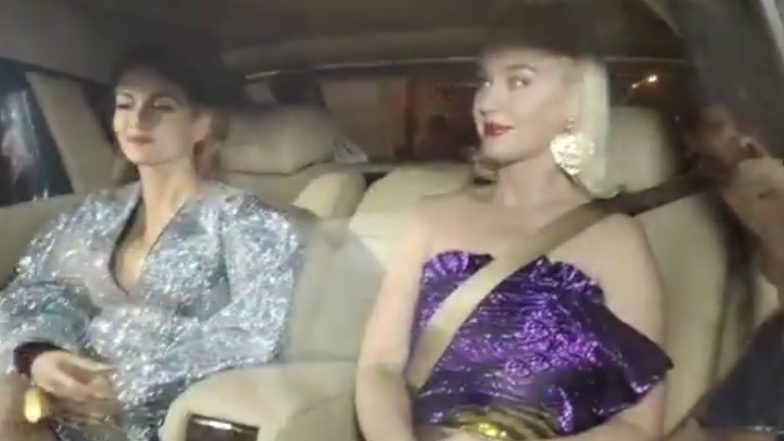 Katy Perry Arrives at Karan Johar's Starry Party In Style! (Watch Video)