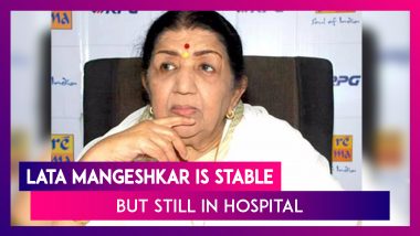 Lata Mangeshkar Health Update: The Singer Is Stable, Confirms Her Family