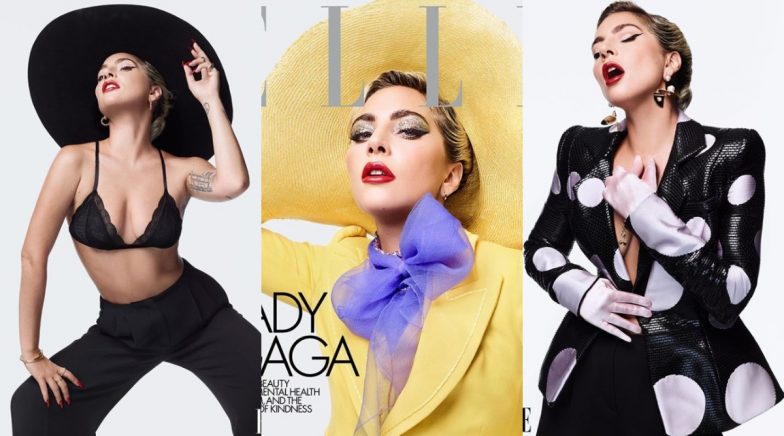 Lady Gaga Looks Sensational And Classy With Impeccable Makeup Game For Elle Magazine View Pics