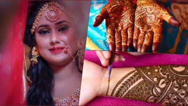 Latest Wedding Mehndi Designs 2019 For Brides: Simple Bridal Mehandi Patterns & Full Hands Henna Designs That Every Dulhan Would Love (View Images & Videos)