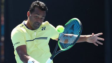 Leander Paes Bows Out of Australian Open 2020 After Loss in Mixed Doubles Second Round