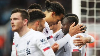 Premier League 2019-20: Sadio Mane 94th Minute Goal Helps Liverpool Defeat Aston Villa by 2-1