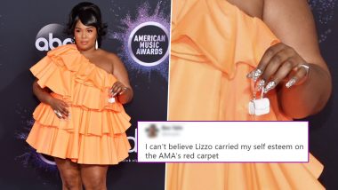 Lizzo's Tiny Purse at AMAs 2019 Inspires Funny Memes But The Big Revelation On What's Inside Her Bag Will Make You Laugh Harder!