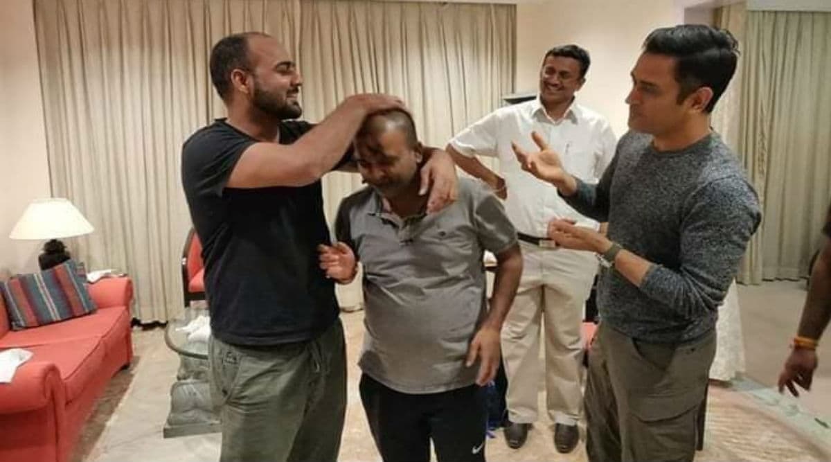MS Dhoni Enjoys Time With Friends and Bikes in Ranchi MS Dhoni Enjoys Time With Friends and Bikes in Ranchi