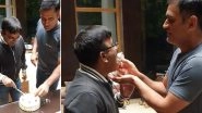 MS Dhoni Celebrates Friend&rsquo;s Birthday in Ranchi (View Picture)