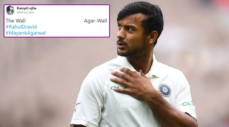 Mayank Agarwal Hits Double Ton in IND vs BAN 1st Test, Netizens Hail 'Agar-Wal' 