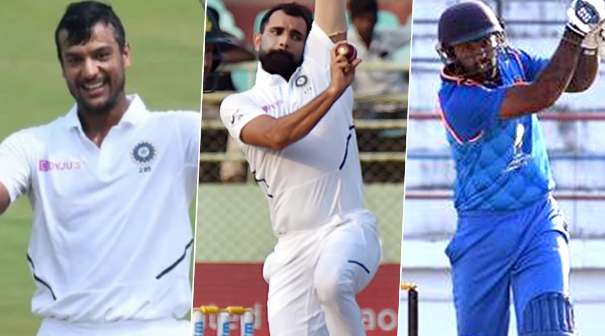 Cricket Week Recap: From Mayank Agarwal’s Splendid Double Ton to Mohammed Shami's Breathtaking Spell to Karim Janat's All-round Blitz, A look at Finest Individual Performances Cricket Week Recap: From Mayank Agarwal’s Splendid Double Ton to Mohammed Shami's Breathtaking Spell to Karim Janat's All-round Blitz, A look at Finest Individual Performances
