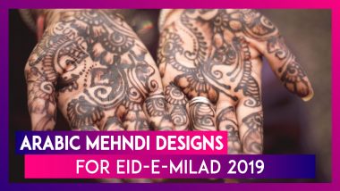 Latest Arabic Mehndi Designs For Eid-e-Milad un Nabi 2019