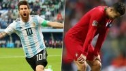 Lionel Messi Fans Troll Cristiano Ronaldo Brutally For Stat Padding Against &lsquo;Smaller&rsquo; Teams After Barcelona Star Shines in Argentina vs Uruguay Friendly Match