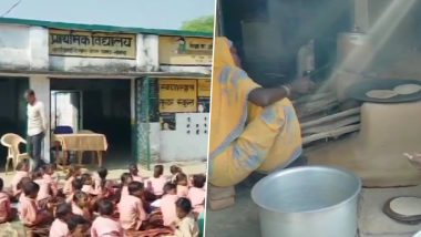 UP Mid-Day Meal: Milk Diluted With Water Served to Students in Sonbhadra, Matter Under Investigation