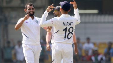 Virat Kohli Urges Indore Crowd to Cheer Mohammed Shami Instead of Him in 1st India vs Bangladesh Test 2019 (Watch Video)