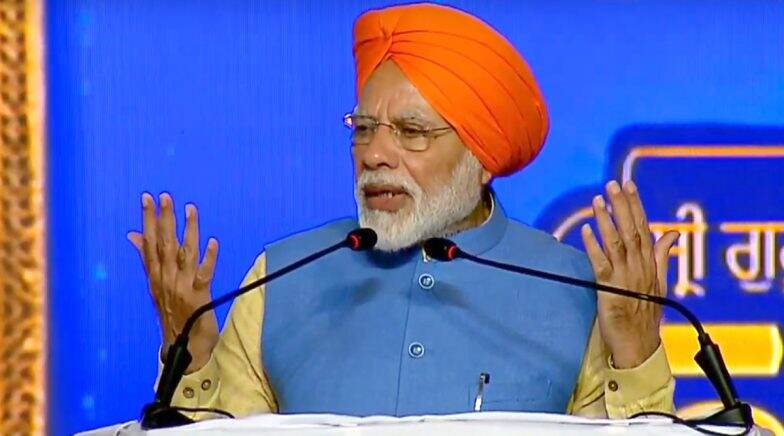 Modi Wishes Nation on 550th Prakash Parv of Guru Nanak Dev
