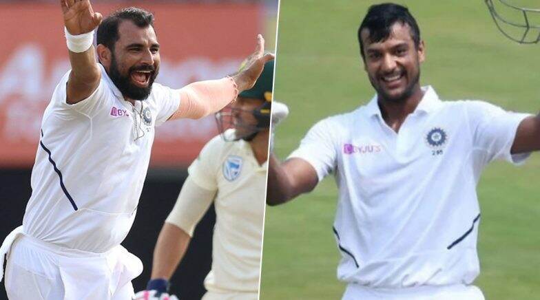 Mohammed Shami, Mayank Agarwal Gain Career-Best Position in ICC Test Rankings