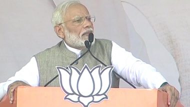 Jharkhand Assembly Election 2019: PM Narendra Modi Says Congress Stalled Solution to Ayodhya Issue For 'Votebank' Politics