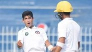 Naseem Shah, 16, Becomes Youngest Player to Take Hat-Trick in Test Cricket, Achieves Feat During Pakistan vs Bangladesh 1st Test 2020