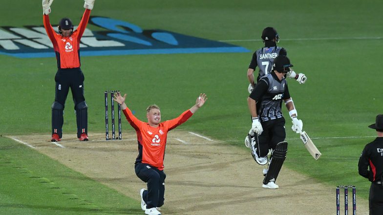 Live Cricket Streaming of New Zealand vs England, 5th T20I 2019 on Sky Sports Cricket & Hotstar: Check Live Cricket Score, Watch Free Telecast of NZ vs ENG on TV and Online