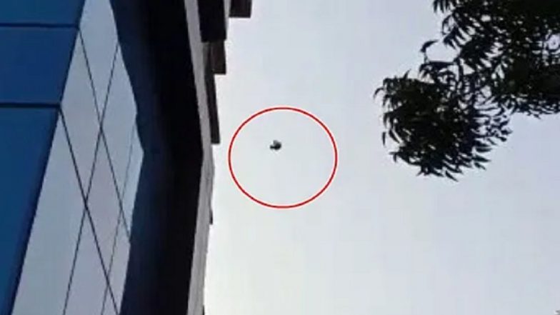 Kolkata: DRI Searches Office of Hoque Mercantile Pvt Ltd, Bundles of Cash Thrown Out of Building Amid Raid; Watch Video