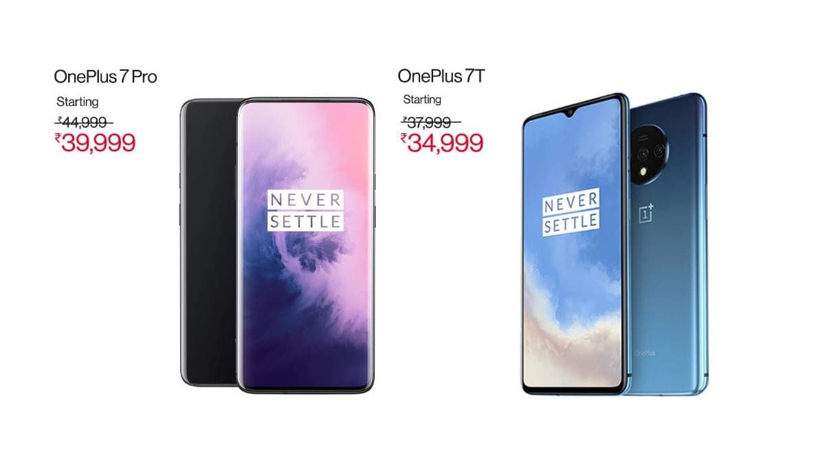 OnePlus Limited Period Sale 2019: OnePlus 7T & OnePlus 7 Pro Listed at Rs 34,999 & Rs 39,999 on Amazon India Till December 2 OnePlus Limited Period Sale 2019: OnePlus 7T & OnePlus 7 Pro Listed at Rs 34,999 & Rs 39,999 on Amazon India Till December 2