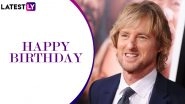 Owen Wilson Birthday Special: From an Emotional Marley & Me to the Hilarious Wedding Crashers, Check Out the Most Enjoyable Movies of the American Actor&nbsp;