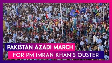 Pakistan Azadi March: Fazlur Rehman's Deadline For Pakistan PM Imran Khan’s Resignation Ends