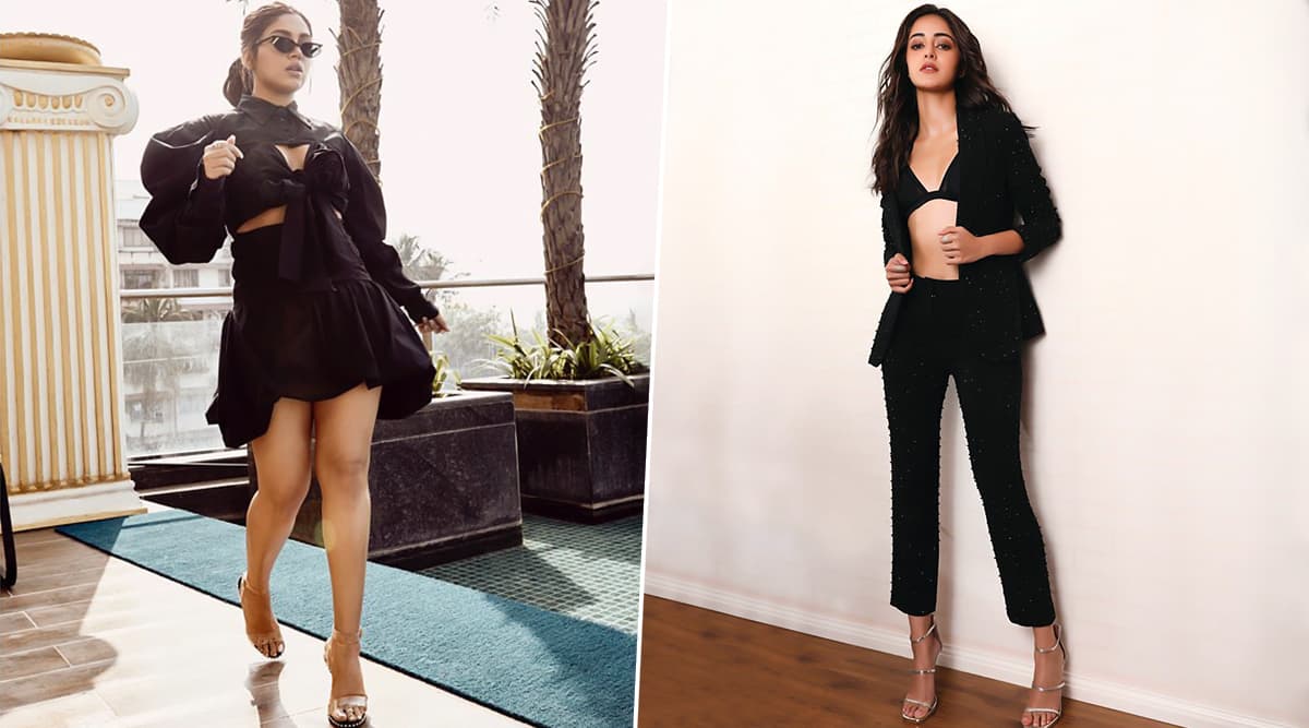 Patni vs Woh in Black - Bhumi Pednekar VS Ananya Panday