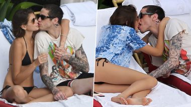 Pics of Pete Davidson and Kaia Gerber Making Out During Their Miami Vacay Set the Internet Ablaze