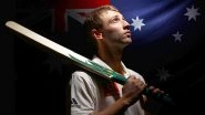 Phillip Hughes Fifth Death Anniversary: Twitter Fondly Remembers Australian Batsman