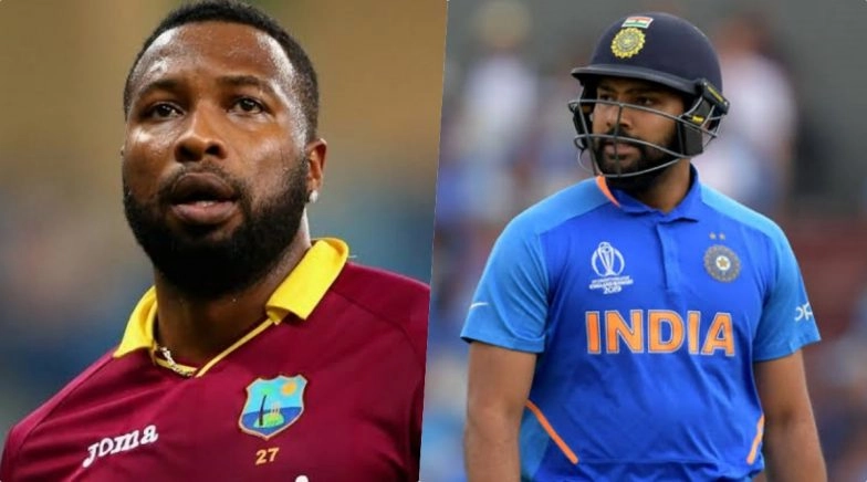 Kieron Pollard Unfollows Rohit Sharma on Twitter Ahead of India-West Indies Series