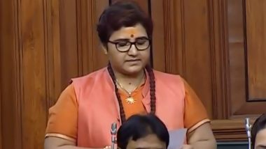 Pragya Singh Thakur Says 'I am in Poor Health, Lost Visibility From One Eye and Developed Swelling in Brain'