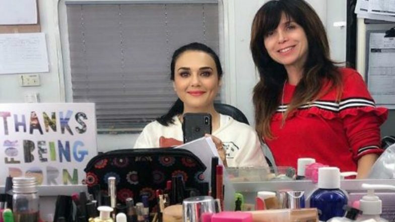 Preity Zinta Shooting for American Sitcom 'Fresh Off The Boat'