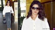 Priyanka Chopra's Black And White Airport Outfit Screams Fashion Meets Comfort (View Pics)