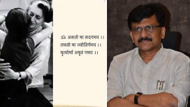 Sanjay Raut Retweets Priyanka Gandhi Amid BJP-Shiv Sena Power Tussle in Maharashtra, Triggers Speculation