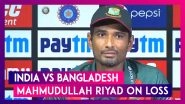 India vs Bangladesh 3rd T20I: Losing Wickets Rapidly Cost Us The Match, Says Mahmudullah Riyad